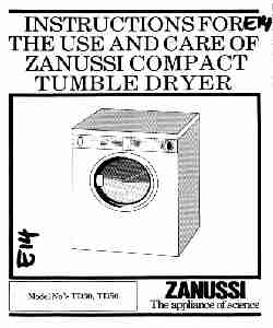 Zanussi Clothes Dryer TD30-page_pdf